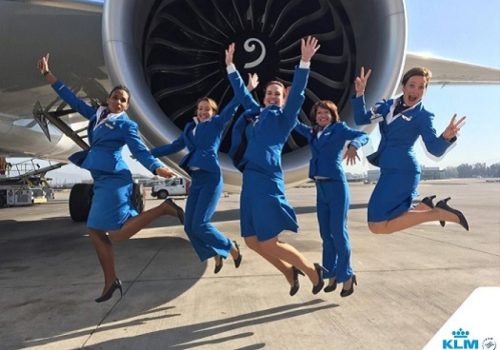 KLM-airline crew